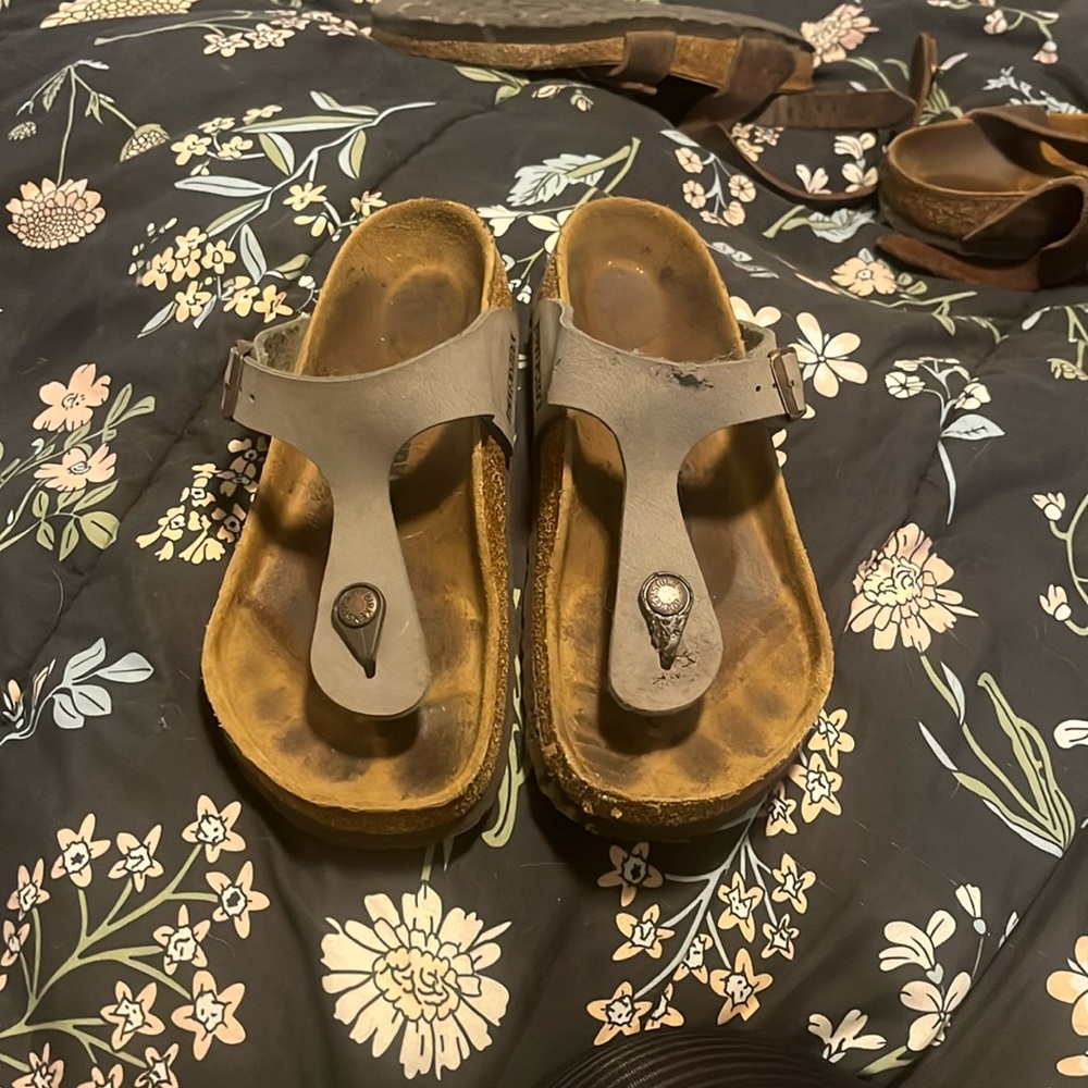 Birkenstock sandals 36 regular/wide MOCHA